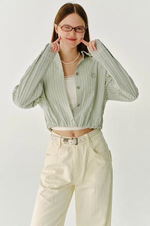 Long Sleeve Casual Patchwork Top