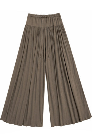Long-Sleeve Hollow-Out Knit Cardigan and Camisole Set with Skirt Pants Set-Up