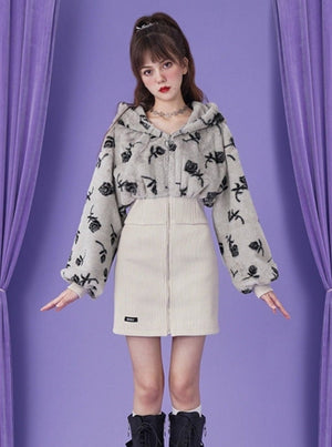 Long-sleeved sweater dress