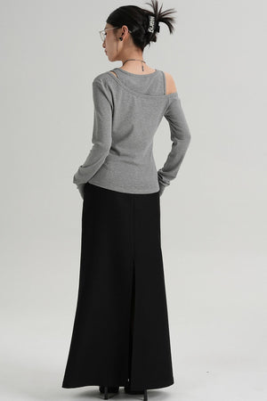 Long Sleeves Layered T-Shirt Set