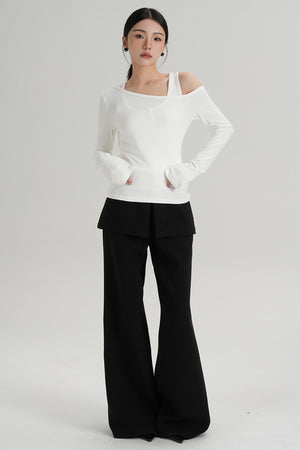 Long Sleeves Layered T-Shirt Set