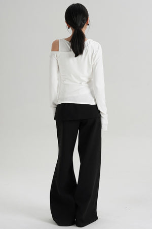 Long Sleeves Layered T-Shirt Set