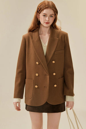 Loose British Tweed Blazer