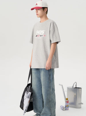 Loose Casual Flag T-Shirt