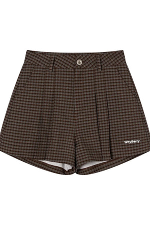 Loose Corduroy Micro A-Line Shorts