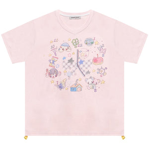 Loose Fit Art Print T-Shirt