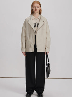 loose fitting short jacket