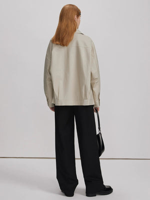 loose fitting short jacket