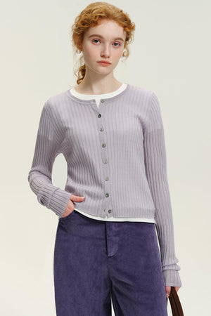 Loose Straight-Leg Corduroy Pants