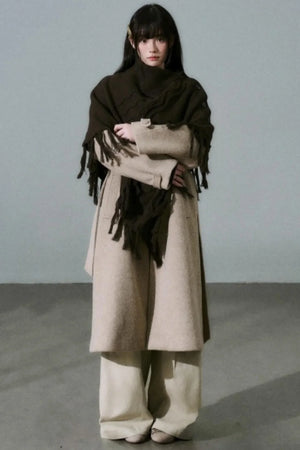 Lost Forest Wool Shawl Cape