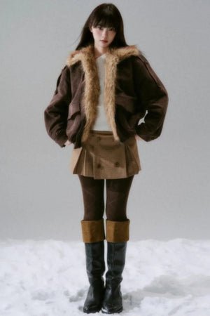 Lost Forest Woolen Cardigan Coat