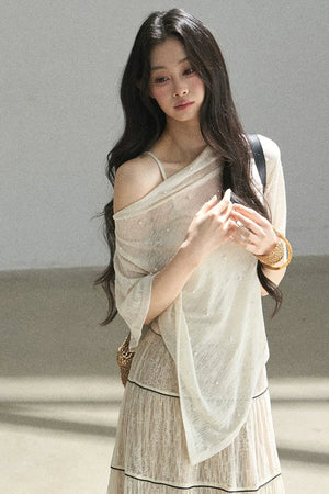 Lost Pearl Tulle Top Set-Up