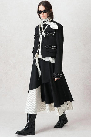 Lotus Leaf Edge Short Coat
