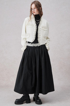 Lotus Leaf Edge Short Coat