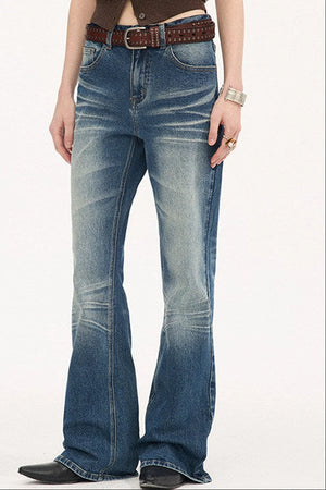 Low-Waist Wide-Leg Jeans