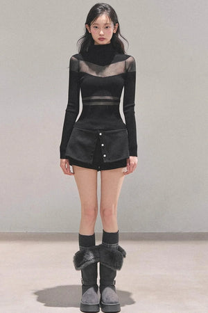 Low Whisper Knitted Top