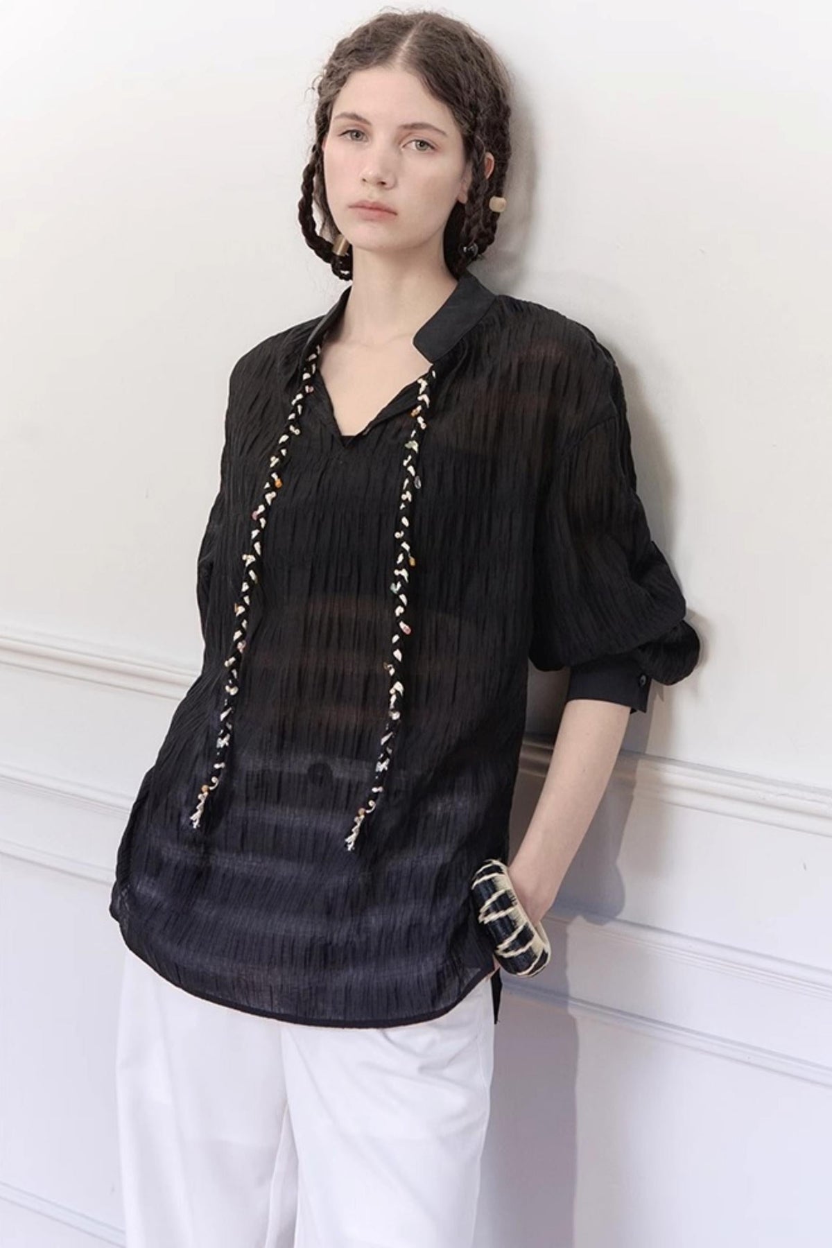 Luminous Tencel Blouse
