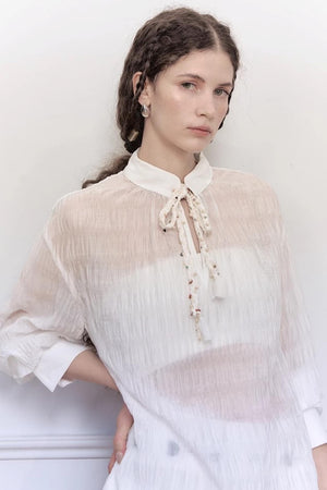 Luminous Tencel Blouse