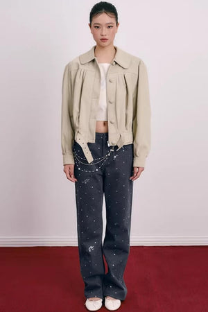 Lustrous Multi-Layered Pearl Waist Chain