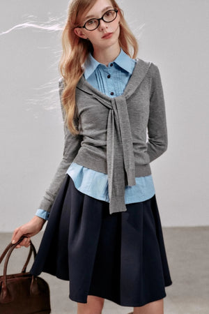 Lux Pleated Skirt