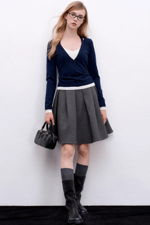Lux Pleated Skirt