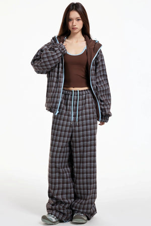 Lux Stripe Hooded Jacket Set-Up