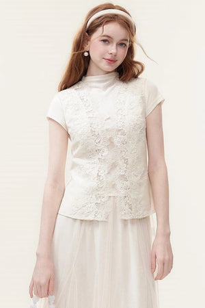 Luxe Lace Sleeveless Top Set-Up