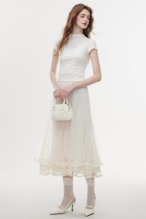 Luxe Lace Sleeveless Top Set-Up