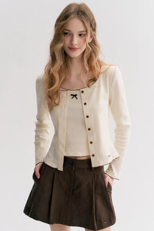 Luxurious Pleated A-Line Skirt