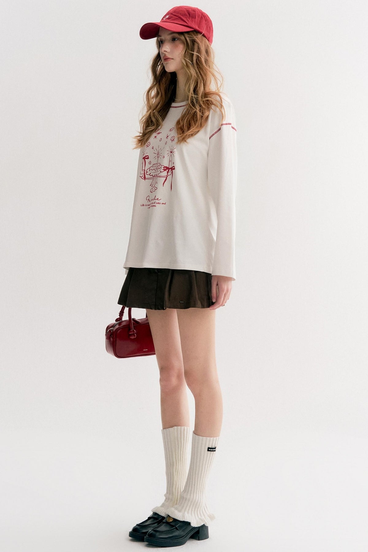 Luxurious Pleated A-Line Skirt