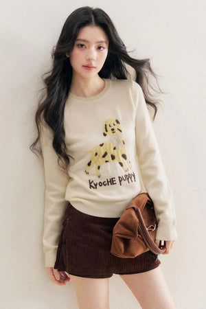 Luxury Corduroy A-Line Skirt