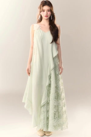 Luxury Seaside Resort Slip Dress