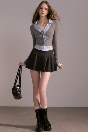 Luxury V-Neck Sweater Top