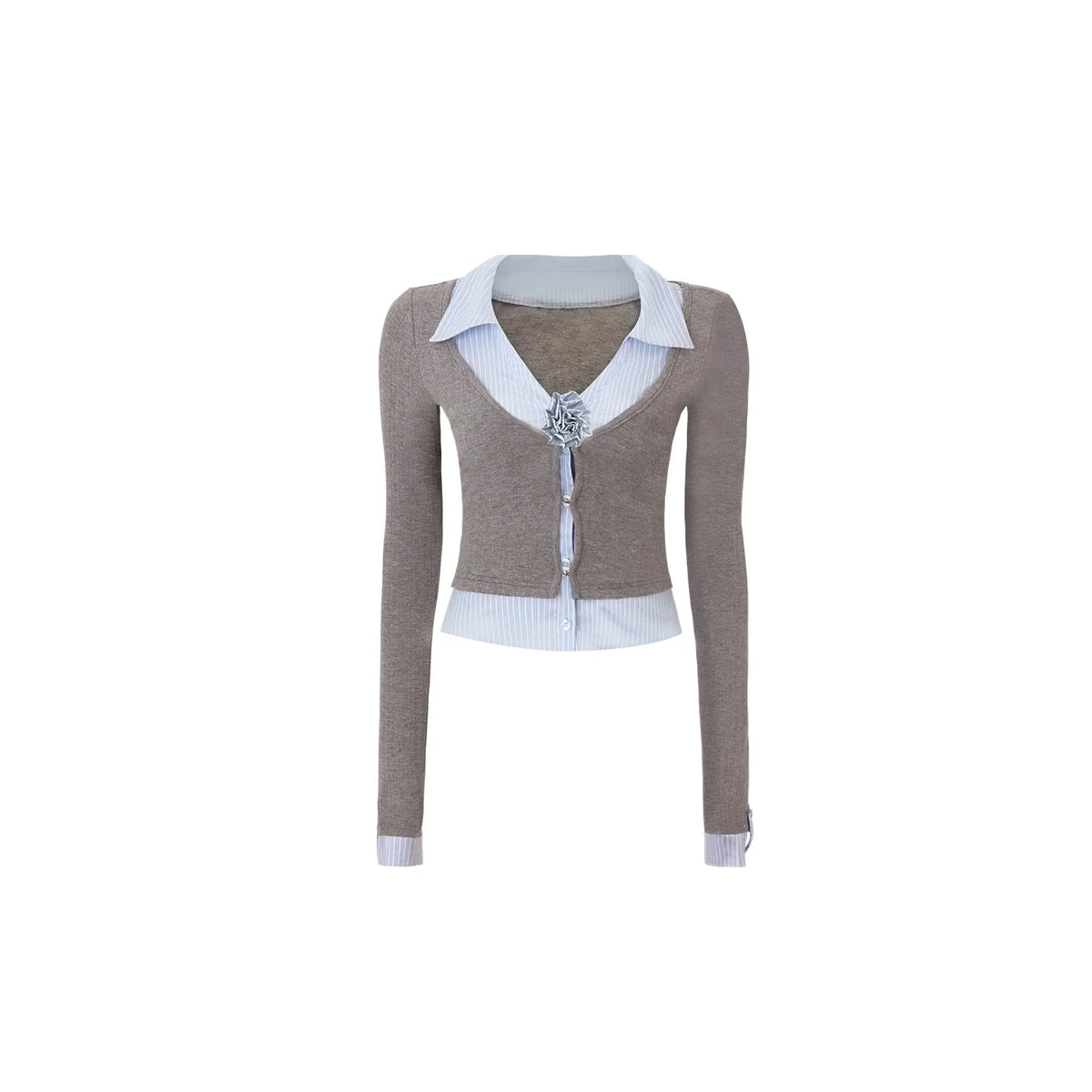 Luxury V-Neck Sweater Top