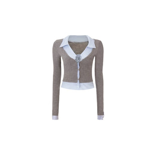 Luxury V-Neck Sweater Top