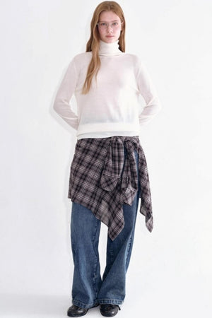 Luxury Wool Turtleneck Sweater