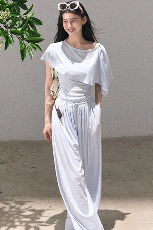 Lyocell Cape Camisole And Pants Set