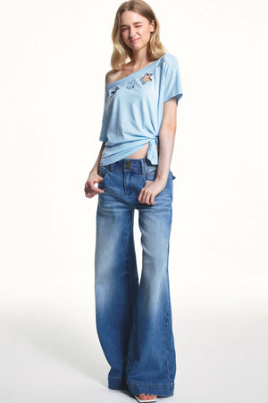 Lyocell Cut-Out Blouse