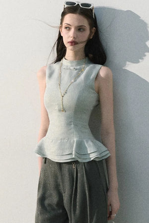 Lyocell Gilded Linen Camisole