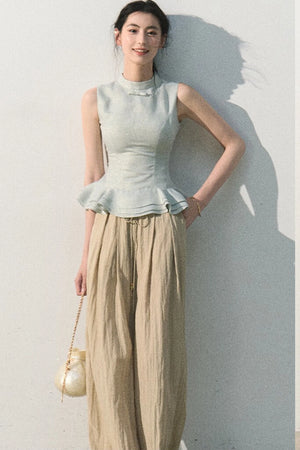Lyocell Gilded Linen Camisole