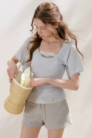 Lyocell Halter Vest Set-Up
