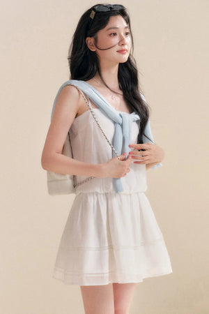 Lyocell Hollow Wave Cardigan