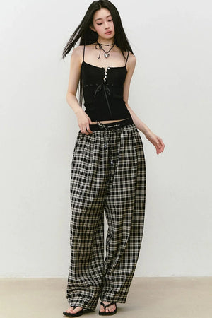 Lyocell Knit Ribbon Camisole