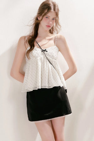 Lyocell Lace A-Line Skirt