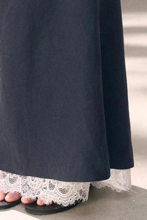 Lyocell Lace Vacation Shirt Set-Up