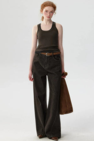 Lyocell Layered Knit Vest