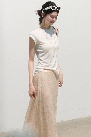 Lyocell Linen T-Shirt Top