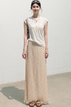 Lyocell Linen T-Shirt Top