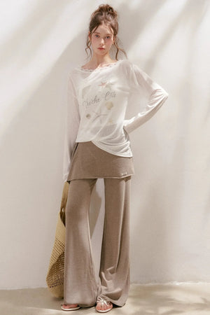 Lyocell Starfish Lace Blouse