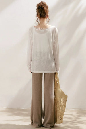 Lyocell Starfish Lace Blouse